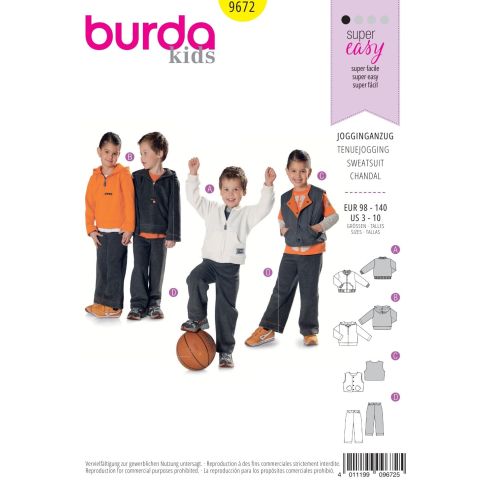 Burda Sewing Pattern 9672