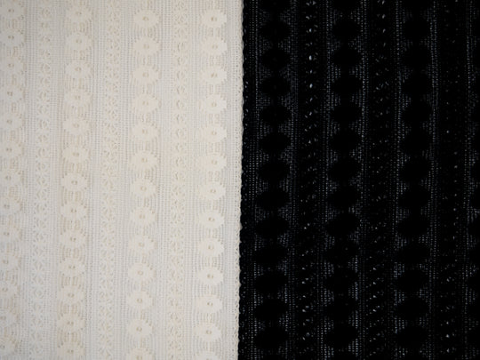 Boho Spitze - Weiß