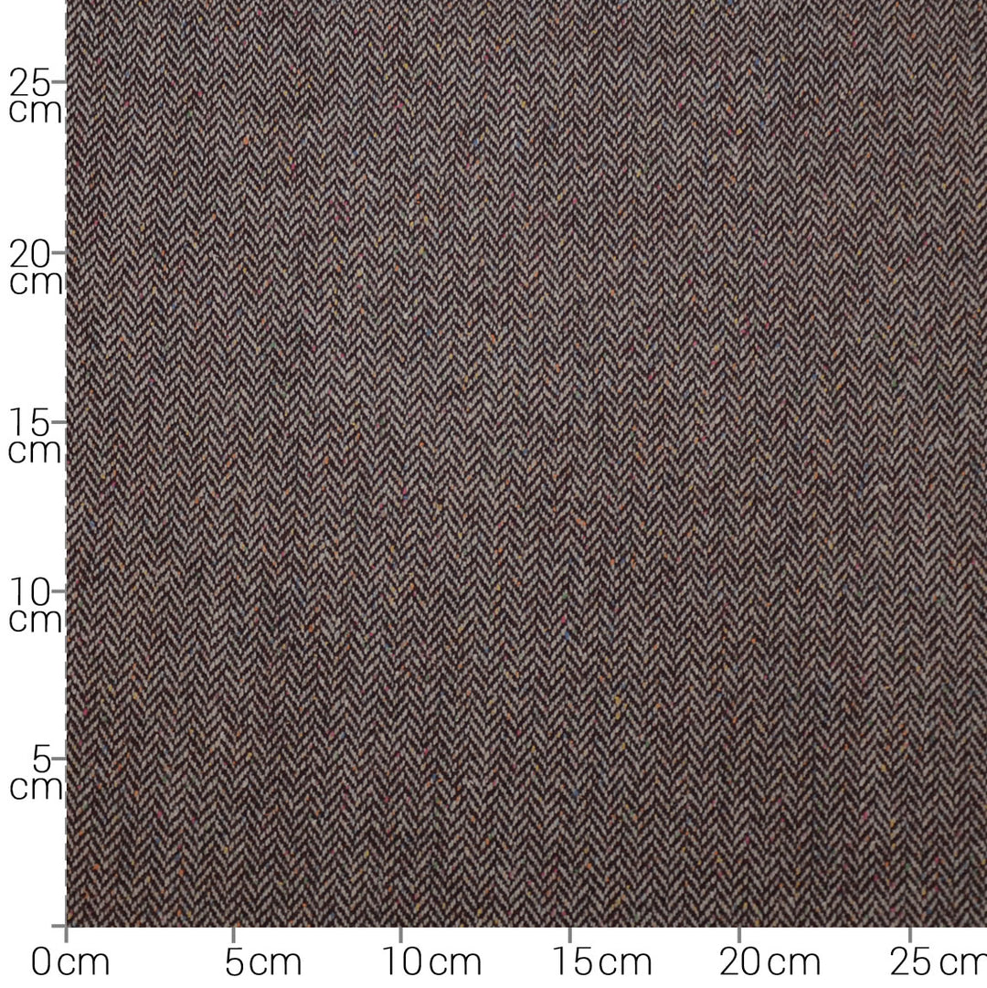 Tweed - Sky Bordeaux