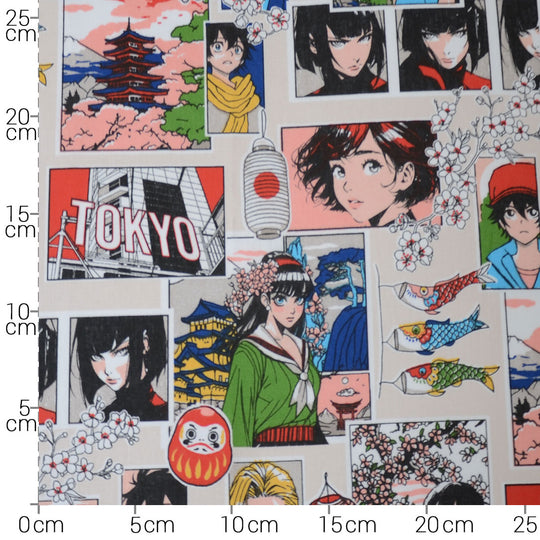 Baumwolle - Comic Sasuke