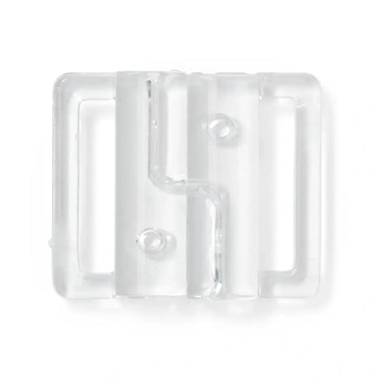 Bikiniverschluss 25mm transparent