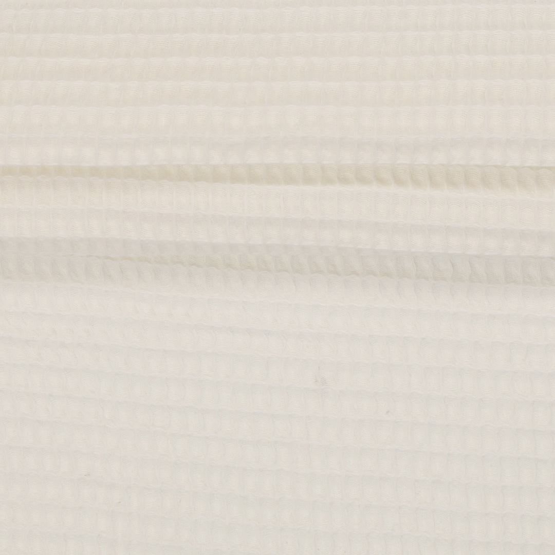 Waffelpique - Waffle Col.0601 (Ivory)