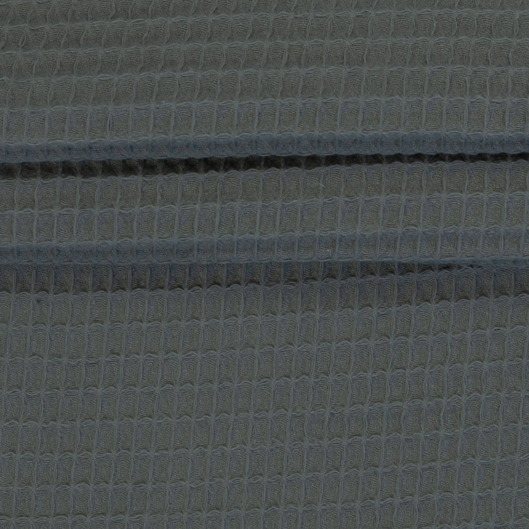 Waffelpique - Waffle Col.4711 (Graublau)
