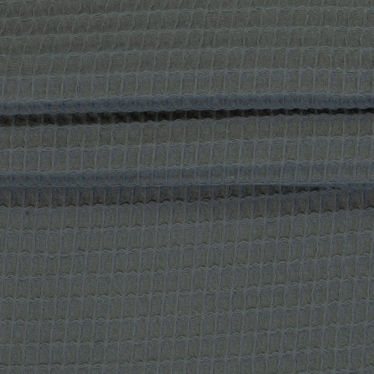 Waffelpique - Waffle Col.4711 (Graublau)