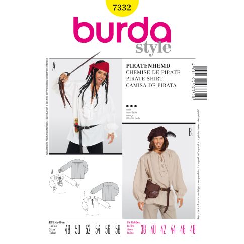 Burda Sewing Pattern 7332