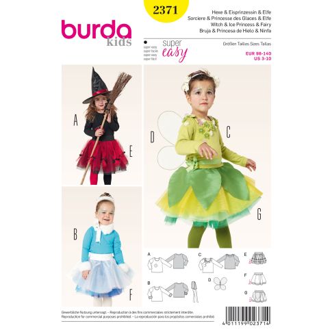 Burda Schnittmuster 2371