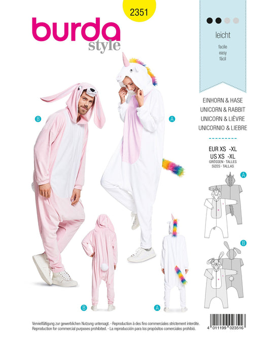 Burda Schnittmuster 2351