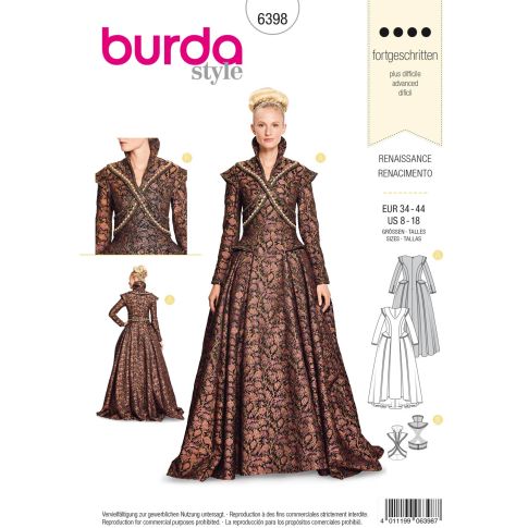Burda Schnittmuster 6398