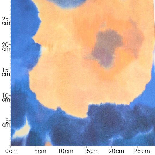Baumwolle - Ombre Blue