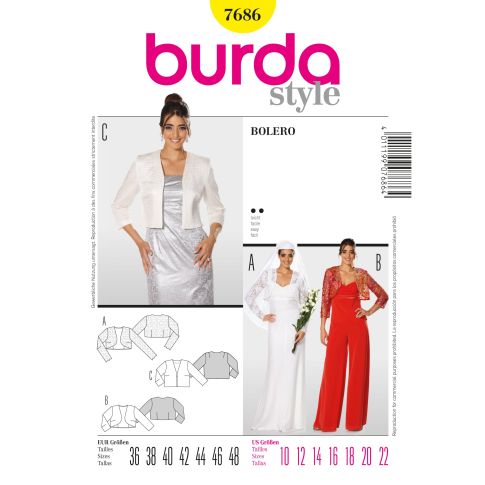Burda Sewing Pattern 7686