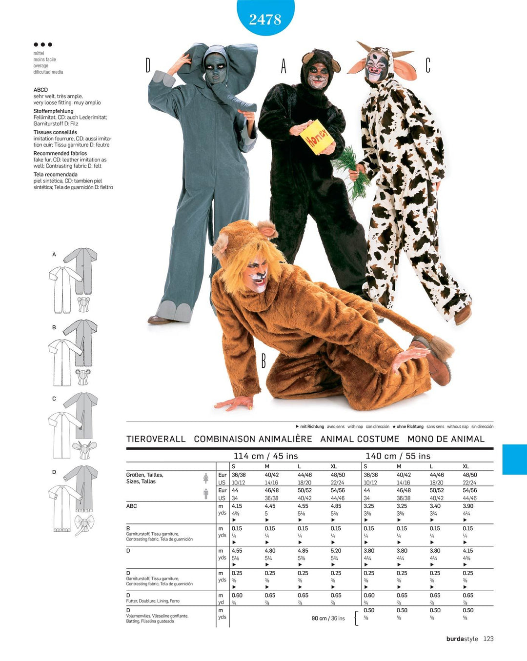 Burda Sewing Pattern 2478