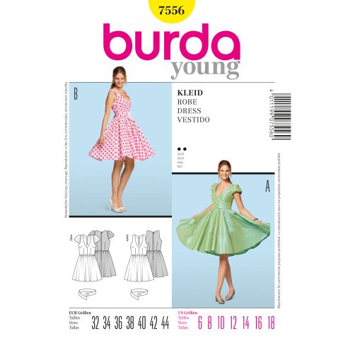 Burda Sewing Pattern 7556