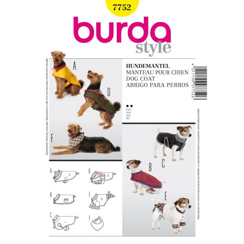 Burda Sewing Pattern 7752
