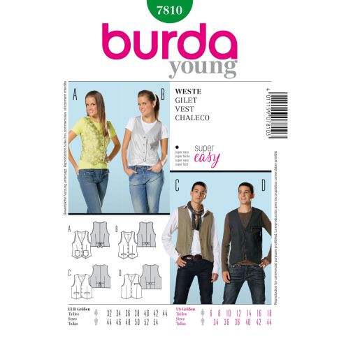 Burda Sewing Pattern 7810