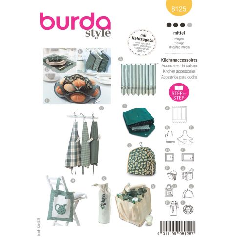Burda Schnittmuster 8125