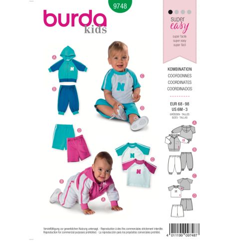 Burda Sewing Pattern 9748
