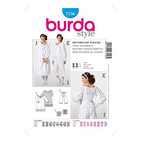 Burda Sewing Pattern 7156