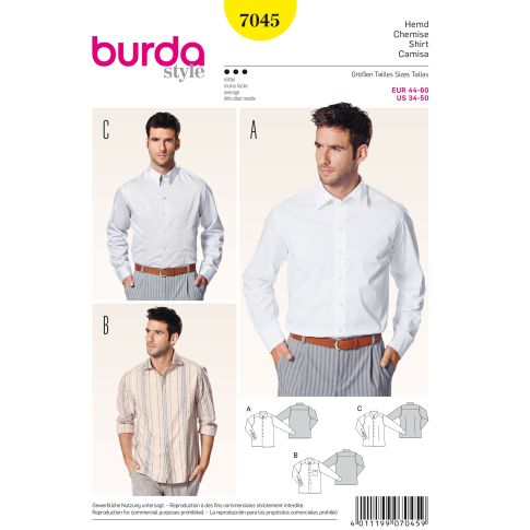 Burda sewing pattern 7045