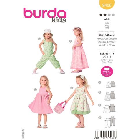 Burda Schnittmuster 9460