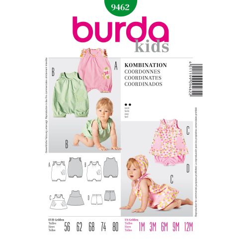 Burda Pattern 9462