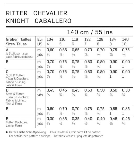 Burda Schnittmuster 9446