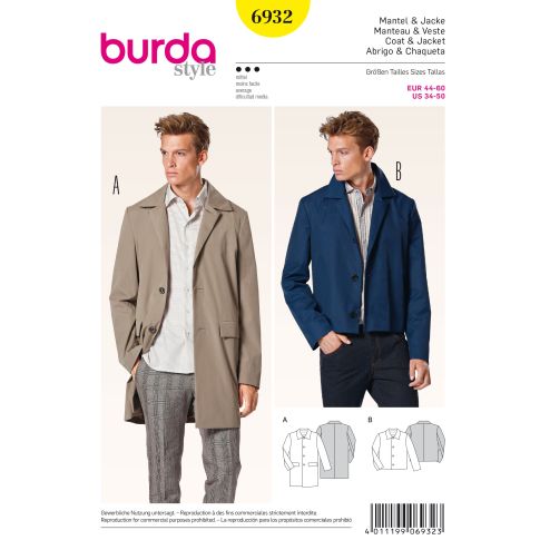 Burda Sewing Pattern 6932