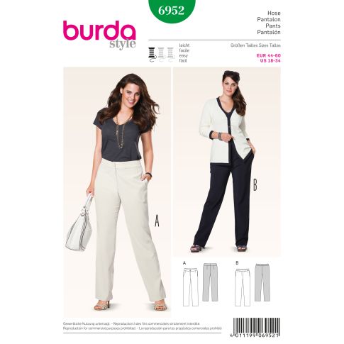 Burda Sewing Pattern 6952