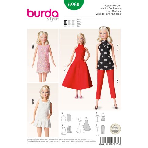 Burda Sewing Pattern 6960