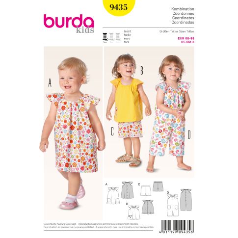 Burda Schnittmuster 9435
