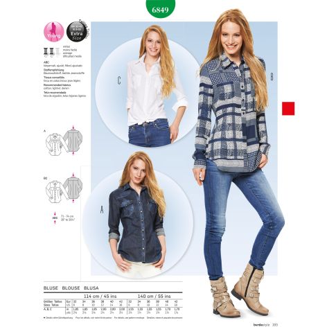 Burda Sewing Pattern 6849