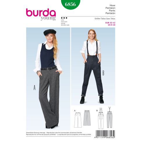 Burda Sewing Pattern 6856