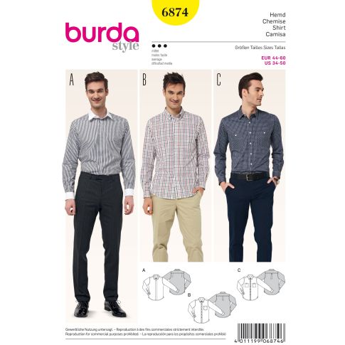 Burda Schnittmuster 6874