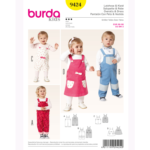 Burda Schnittmuster 9424