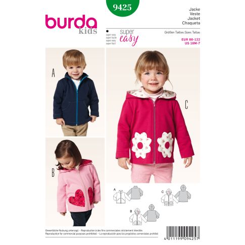 Burda Sewing Pattern 9425