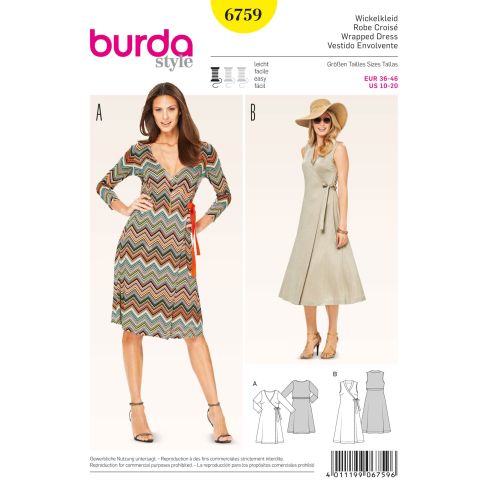 Burda Sewing Pattern 6759
