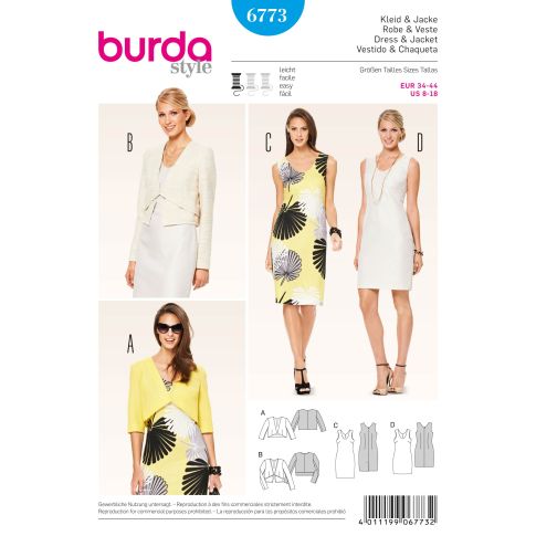 Burda Sewing Pattern 6773