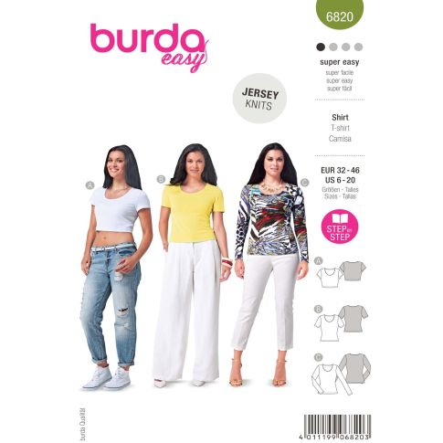 Burda Sewing Pattern 6820