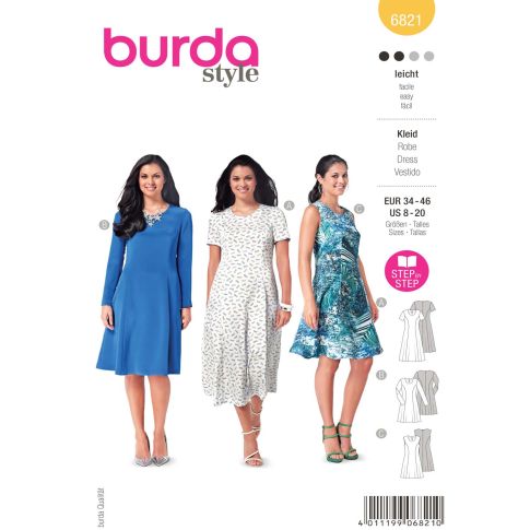 Burda Schnittmuster 6821