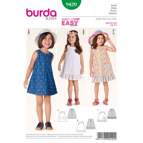 Burda Sewing Pattern 9420