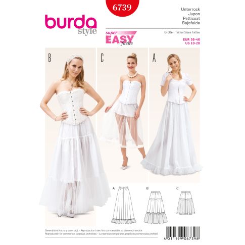 Burda Schnittmuster 6739