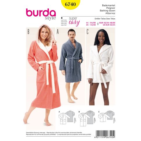 Burda Sewing Pattern 6740