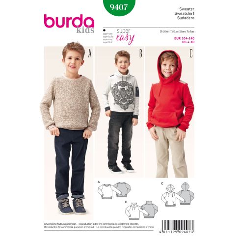 Burda Sewing Pattern 9407