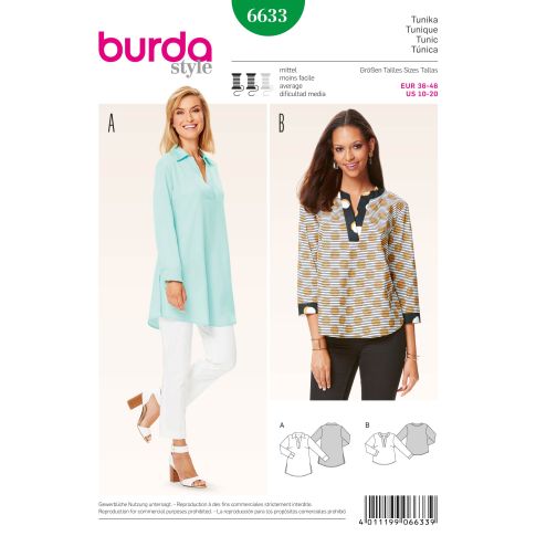 Burda Schnittmuster 6633