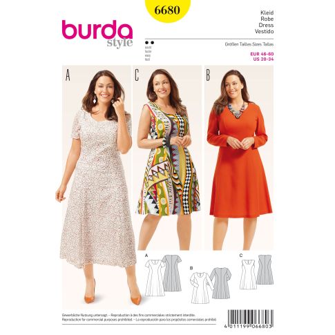 Burda Sewing Pattern 6680