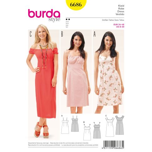 Burda Schnittmuster 6686