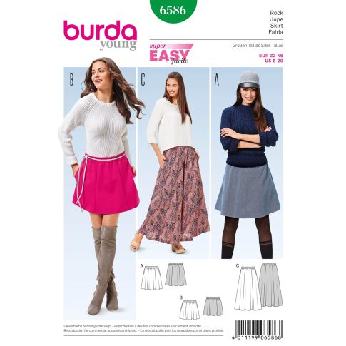 Burda Sewing Pattern 6586