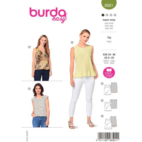 Burda Sewing Pattern 6501