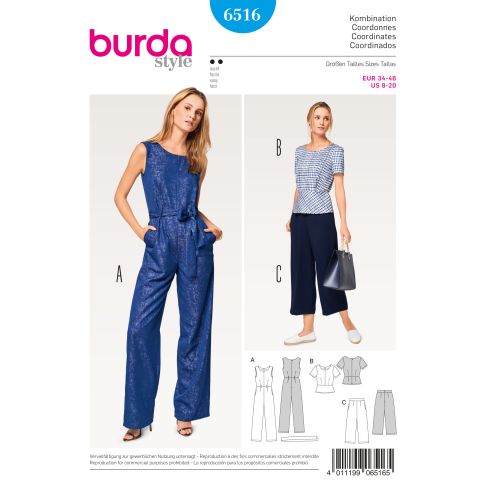 Burda Schnittmuster 6516