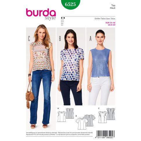Burda Sewing Pattern 6525
