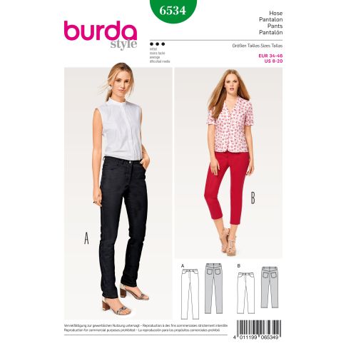 Burda Sewing Pattern 6534